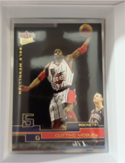2002-03 Ultra #41 Cuttino Mobley Gold Medallion — front