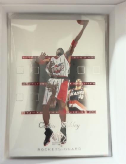 2001-02 Upper Deck SP Authentic #30 Cuttino Mobley — front