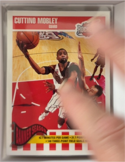 2002-03 Fleer Tradition #255 Cuttino Mobley Banner Season — front