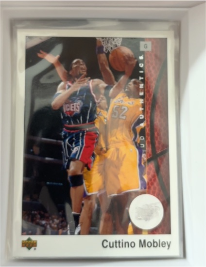 2002-03 Upper Deck Authentics #28 Cuttino Mobley — front