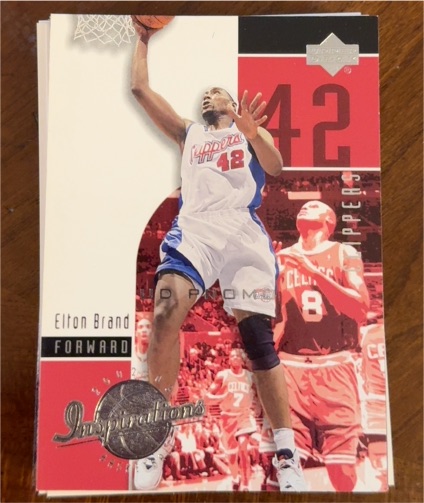 2002-03 Upper Deck Inspirations #32 Elton Brand — front