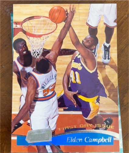 1997-98 Topps Stadium Club #137 Elden Campbell — front