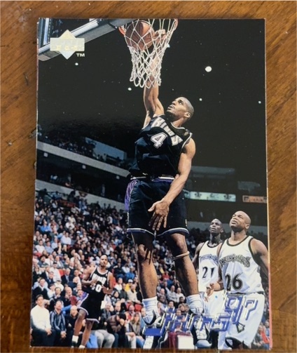 1997 Upper Deck #158 Corliss Williamson — front