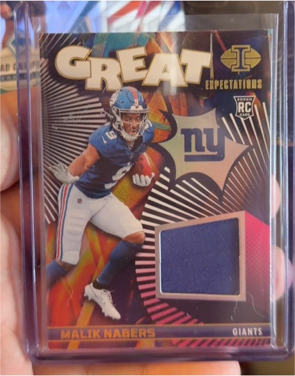 2024 Panini Illusions Great Expectations #GE-MNS Malik Nabers — front