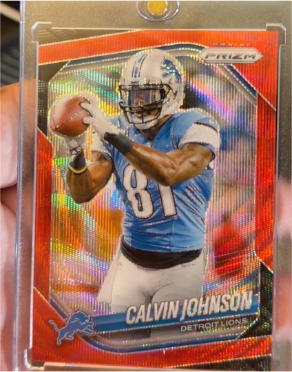 2025 Panini Prizm #111 Calvin Johnson — front