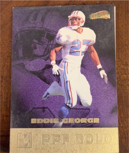 1996 Score Board All Sport PPF Gold #193 Eddie George — front