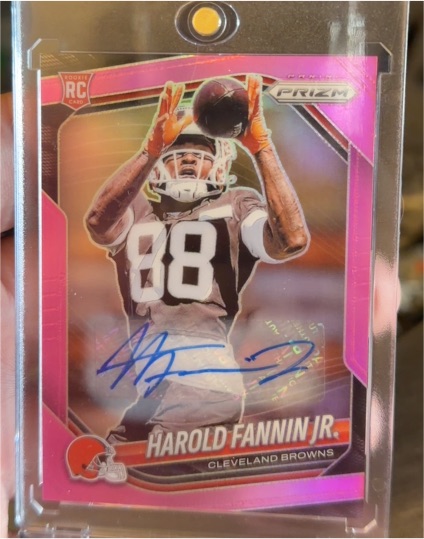 2025 Panini Prizm #399 Harold Fannin Jr. — front