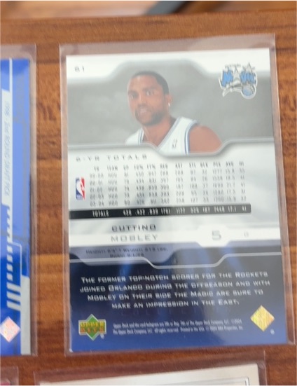 2004-05 Upper Deck Pro Sigs #61 Cuttino Mobley — front