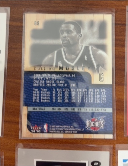 2002-03 Fleer #88 Cuttino Mobley — front