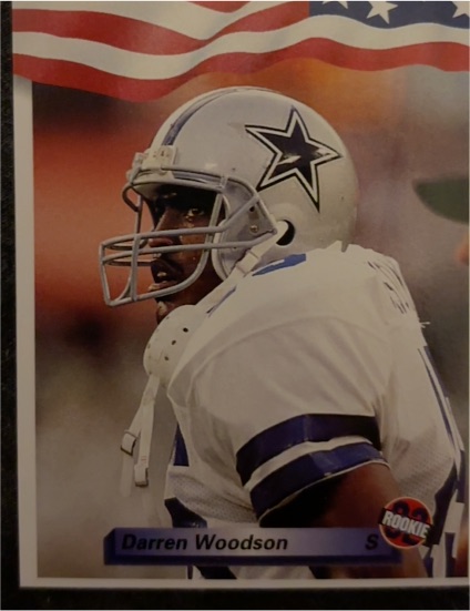1992 All World #59 Darren Woodson — front