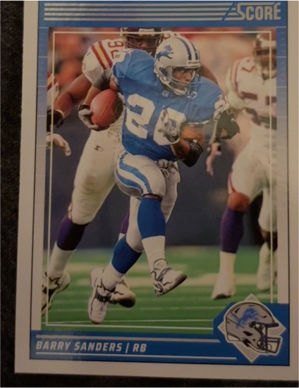 2024 Panini Score #98 Barry Sanders — front