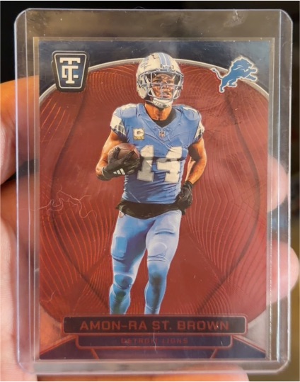 2024 Panini Totally Certified #28 Amon-Ra St. Brown — front