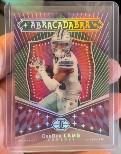 2024 Panini Illusions #14 CeeDee Lamb Abracadabra Dallas Cowboys — front