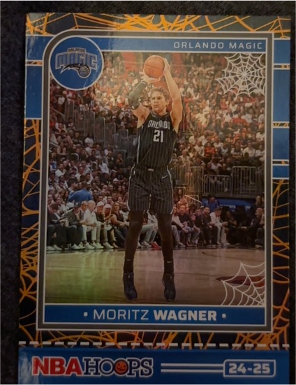 2024-25 Panini Haunted Hoops #149 Moritz Wagner — front