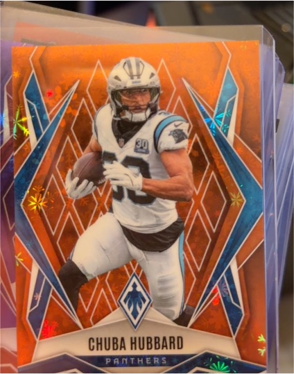 2025 Panini Phoenix #75 Chuba Hubbard — front