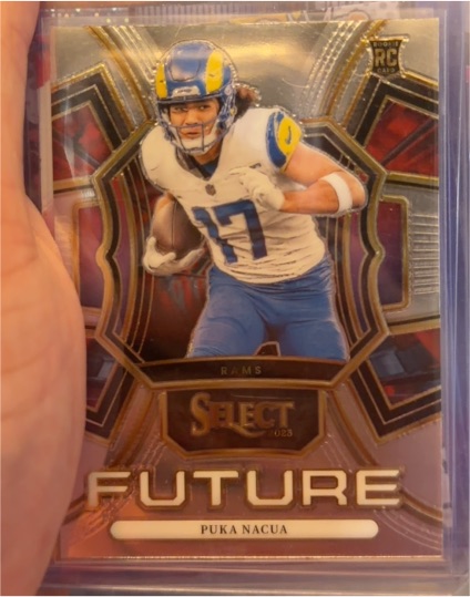 2023 Panini Select - Select Future #FUT-PNA Puka Nacua — front