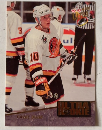 1992-93 Fleer Ultra #3 Pavel Bure — front