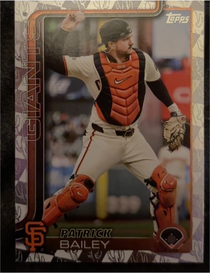 2025 Topps #70 Patrick Bailey — front
