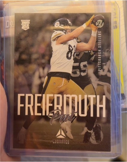 2021 Panini Chronicles Luminance #224 Pat Freiermuth — front