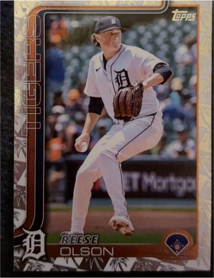 2025 Topps Series 1 #224 Reese Olson — front