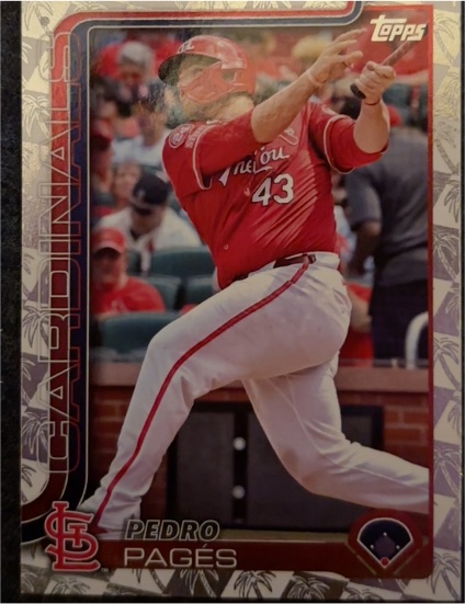 2025 Topps Series 1 #252 Pedro Pages — front