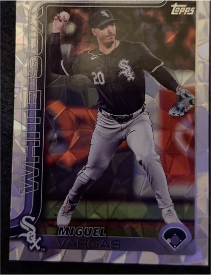 2025 Topps Series 1 #190 Miguel Vargas — front