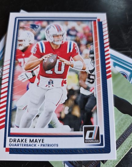 2025 Donruss #58 Drake Maye — front
