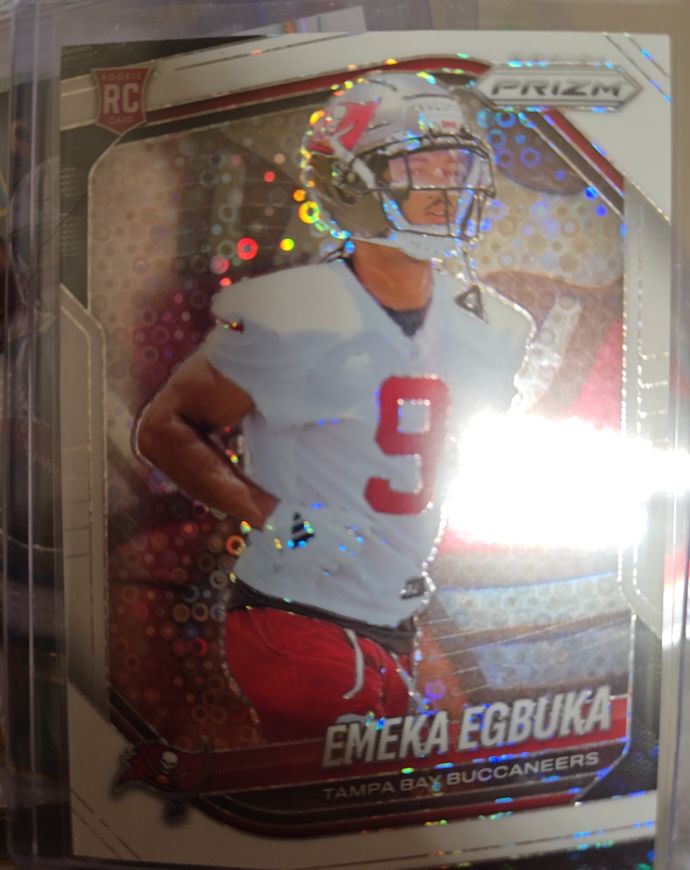2025 Panini Prizm #351 Emeka Egbuka — front