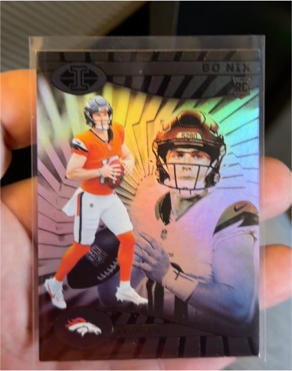 2024 Panini Illusions #22 Bo Nix — front