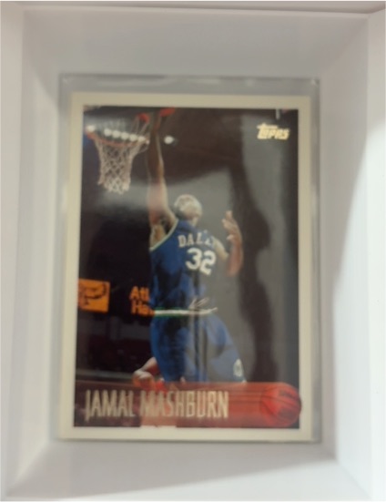 1996-97 Topps #157 Jamal Mashburn — front
