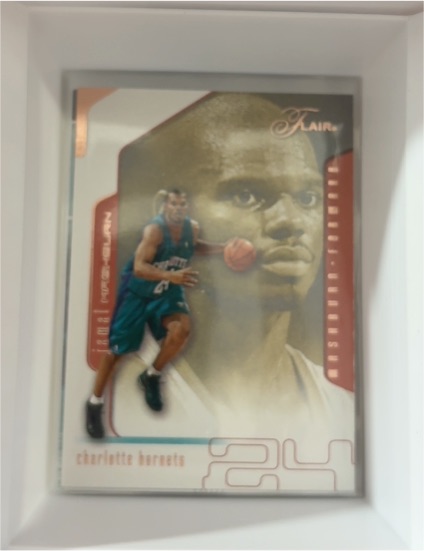 2001-02 Flair #24 Jamal Mashburn — front