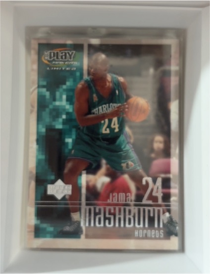 2001 Upper Deck Playmakers #24 Jamal Mashburn — front