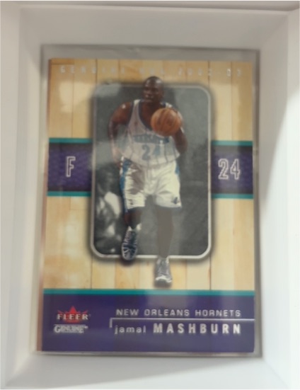 2001 Fleer Genuine #24 Jamal Mashburn — front