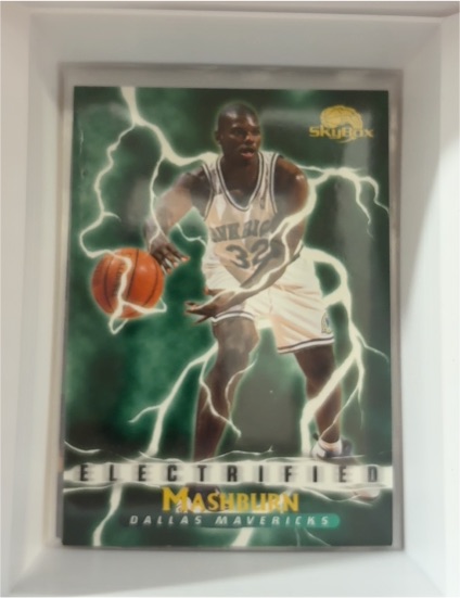 1995-96 SkyBox Premium #281 Electrified Jamal Mashburn — front