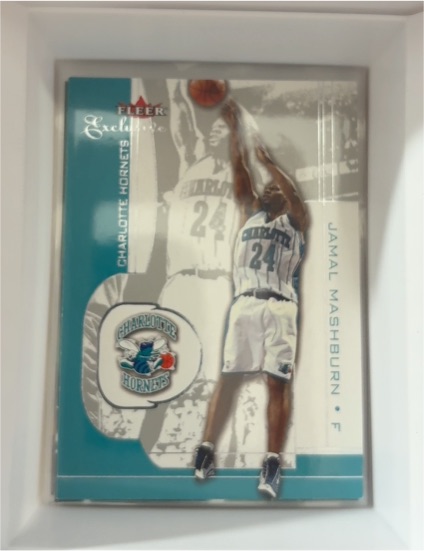 2001-02 Fleer Exclusive #17 Jamal Mashburn — front