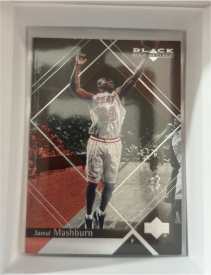 1999-00 Upper Deck Black Diamond #43 Jamal Mashburn — front