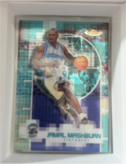 2000-01 Topps Finest #90 Jamal Mashburn — front