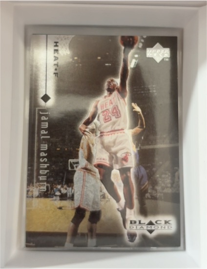 1998-99 Upper Deck Black Diamond #50 Jamal Mashburn — front
