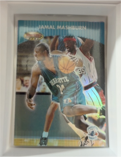 1994-95 Topps Stadium Club Clearcut #6 Jamal Mashburn — front