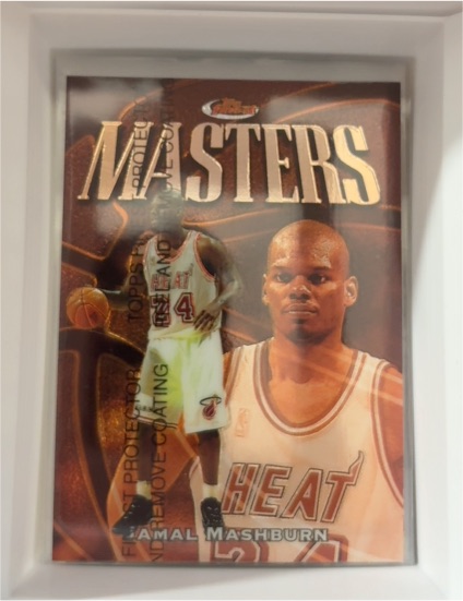 1997-98 Topps Finest Masters #221 Jamal Mashburn — front