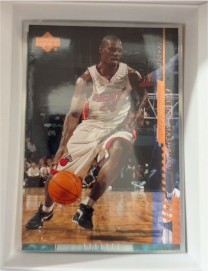 2000-01 Upper Deck #18 Jamal Mashburn Miami Heat — front