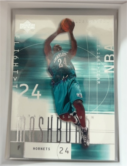 2001-02 Upper Deck Flight Team #52 Jamal Mashburn — front