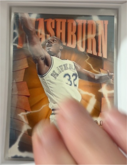 1996-97 Skybox Z Force #20 Jamal Mashburn — front