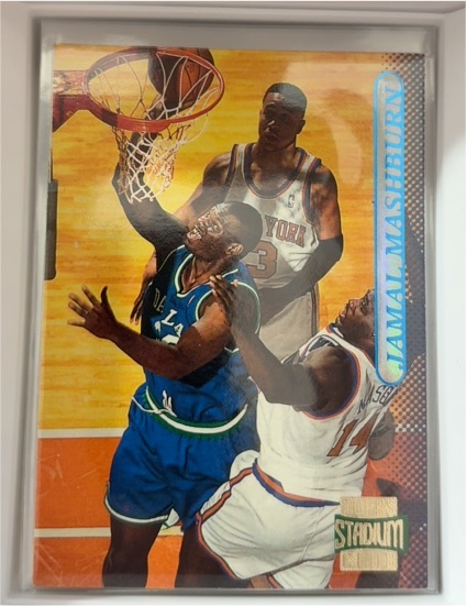 1996-97 Topps Stadium Club #30 Jamal Mashburn — front