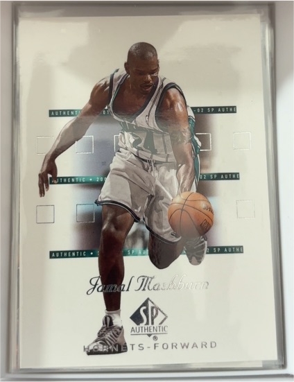 2001-02 SP Authentic #9 Jamal Mashburn — front