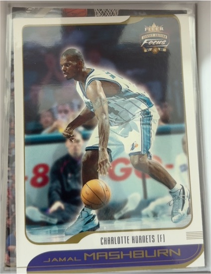 2001-02 Fleer Focus #83 Jamal Mashburn — front