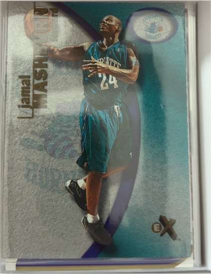 2000-01 Fleer E-X #7 Jamal Mashburn — front