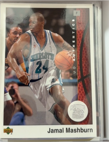 2002-03 Upper Deck UD Authentics #53 Jamal Mashburn — front