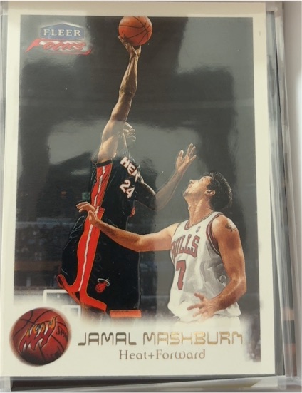 1999-00 Fleer Focus #34 Jamal Mashburn — front