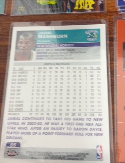 2003-04 Fleer Mystique #56 Jamal Mashburn — front